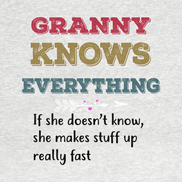 GRANNY KNOWS EVERYTHING by JohnetteMcdonnell